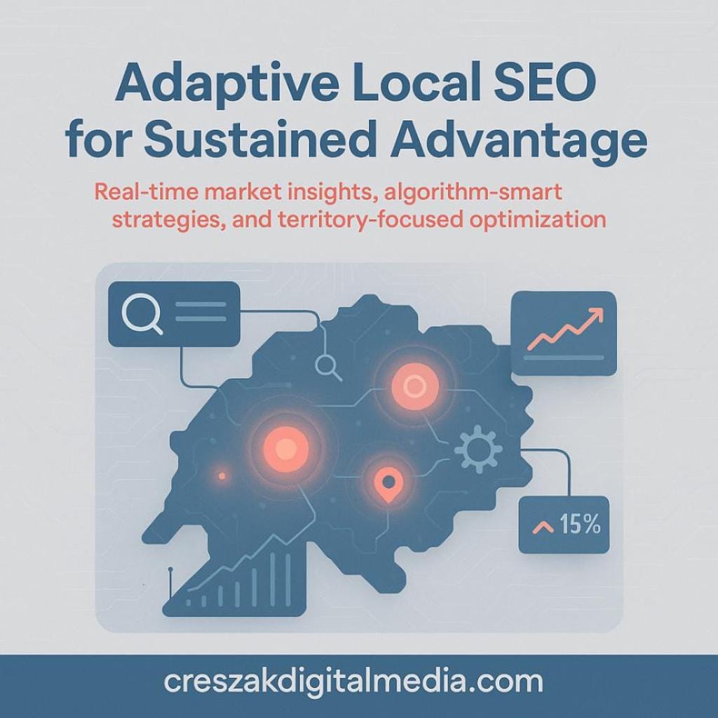 Adjusting strategies using Local SEO data for continuous competitive advantage and improved Local SEO Services – CresZak Digital Media.