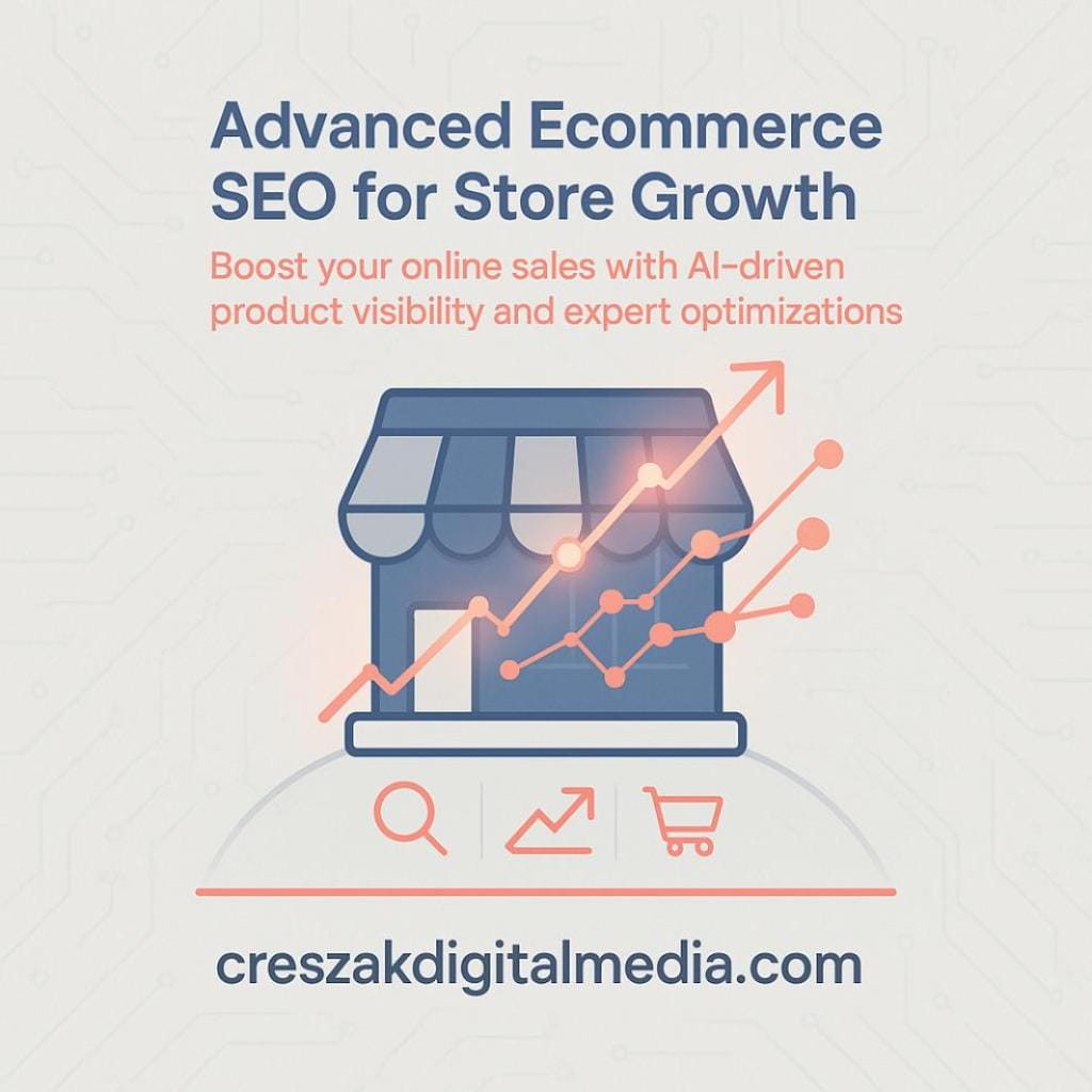 Advanced Ecommerce SEO Services by CresZak Digital Media for Online Store Success