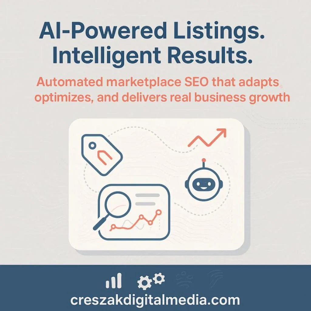 AI-Driven Listing Automation Through CresZak Digital Media Etsy SEO Services