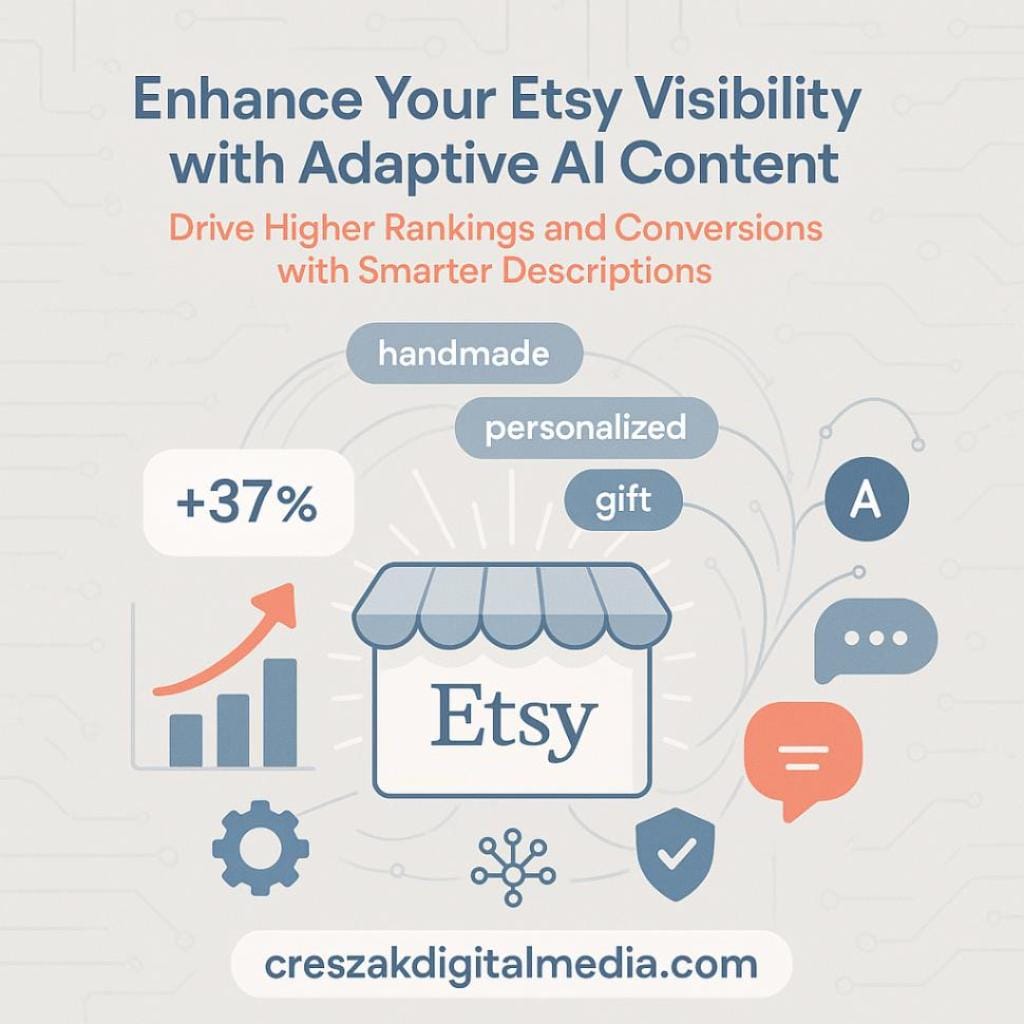 Boosting Etsy Ranking Signals Using CresZak Digital Media Etsy SEO Services
