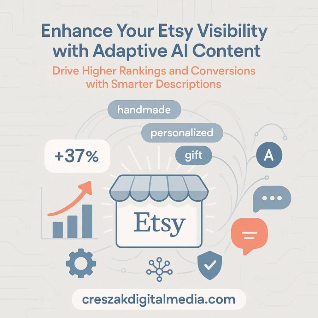 Boosting Etsy Ranking Signals Using CresZak Digital Media Etsy SEO Services
