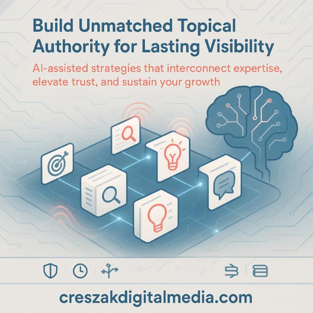 building topical depth through ai-assisted content strategy CresZak Digital Media builds topical depth using AI-assisted SEO content strategies.