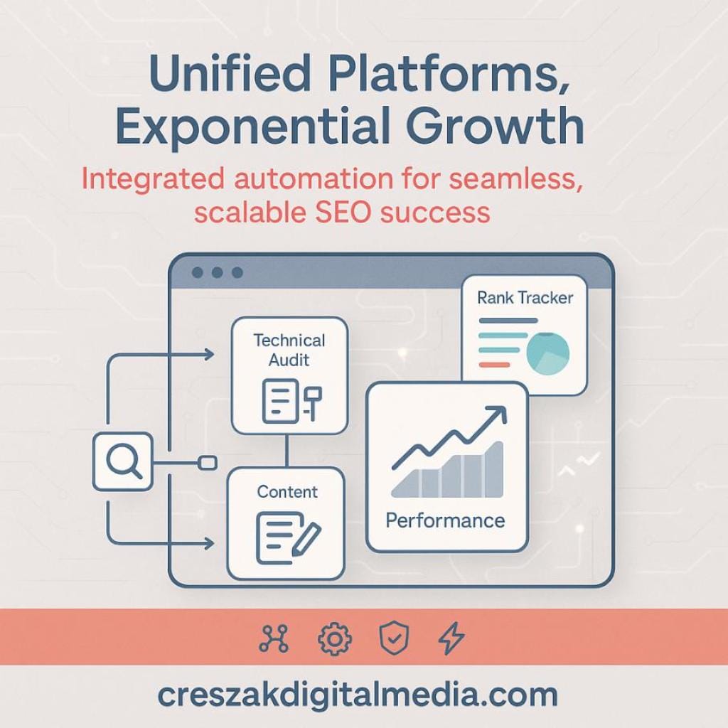 Comprehensive Platform Integration with Enterprise SEO Services by CresZak Digital Med