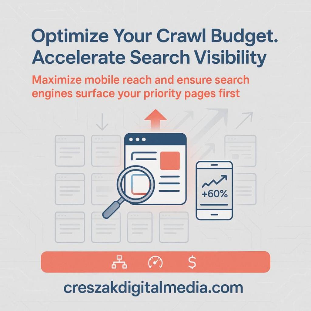 Crawl Budget Optimization Through CresZak Digital Media Enterprise SEO Services