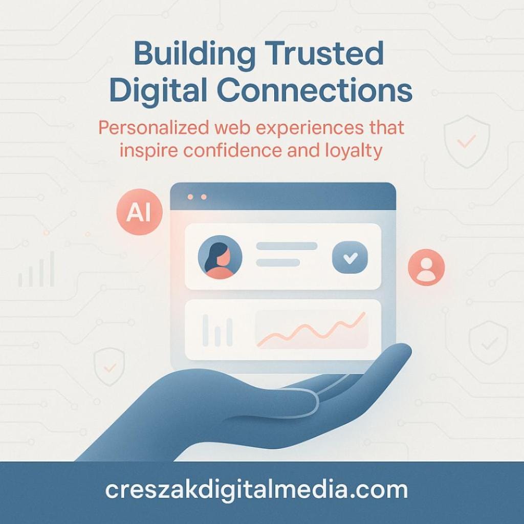 creating digital experiences that build trust AI digital marketing services for trusted digital experience creation by CresZak Digital Media