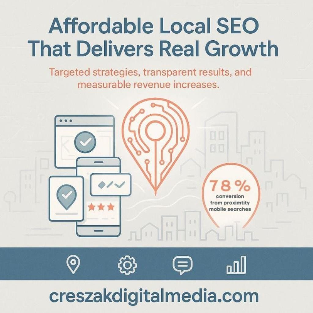 Providing affordable Local SEO Services that deliver measurable business growth – CresZak Digital Media.