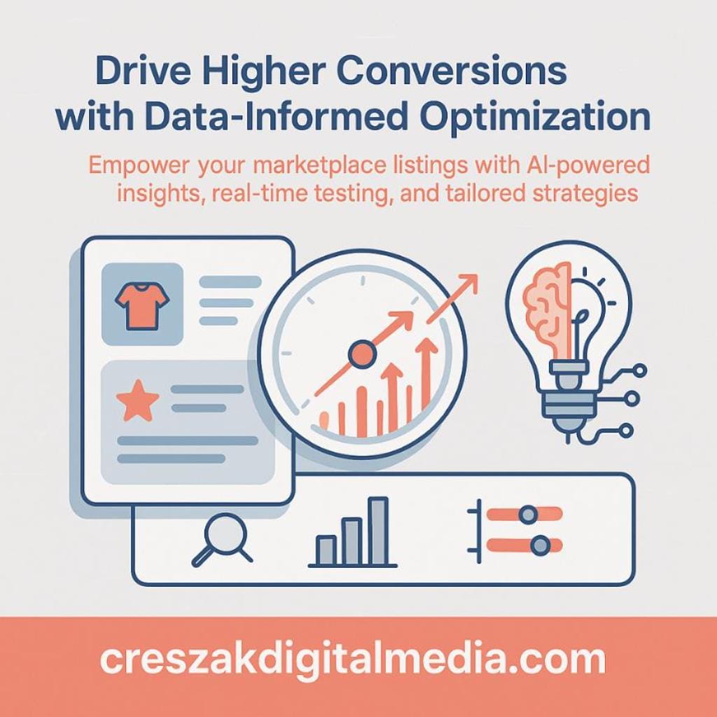 driving conversions with data-informed optimization strategies Data-Informed Optimization Strategies Using CresZak Digital Media Amazon SEO Services