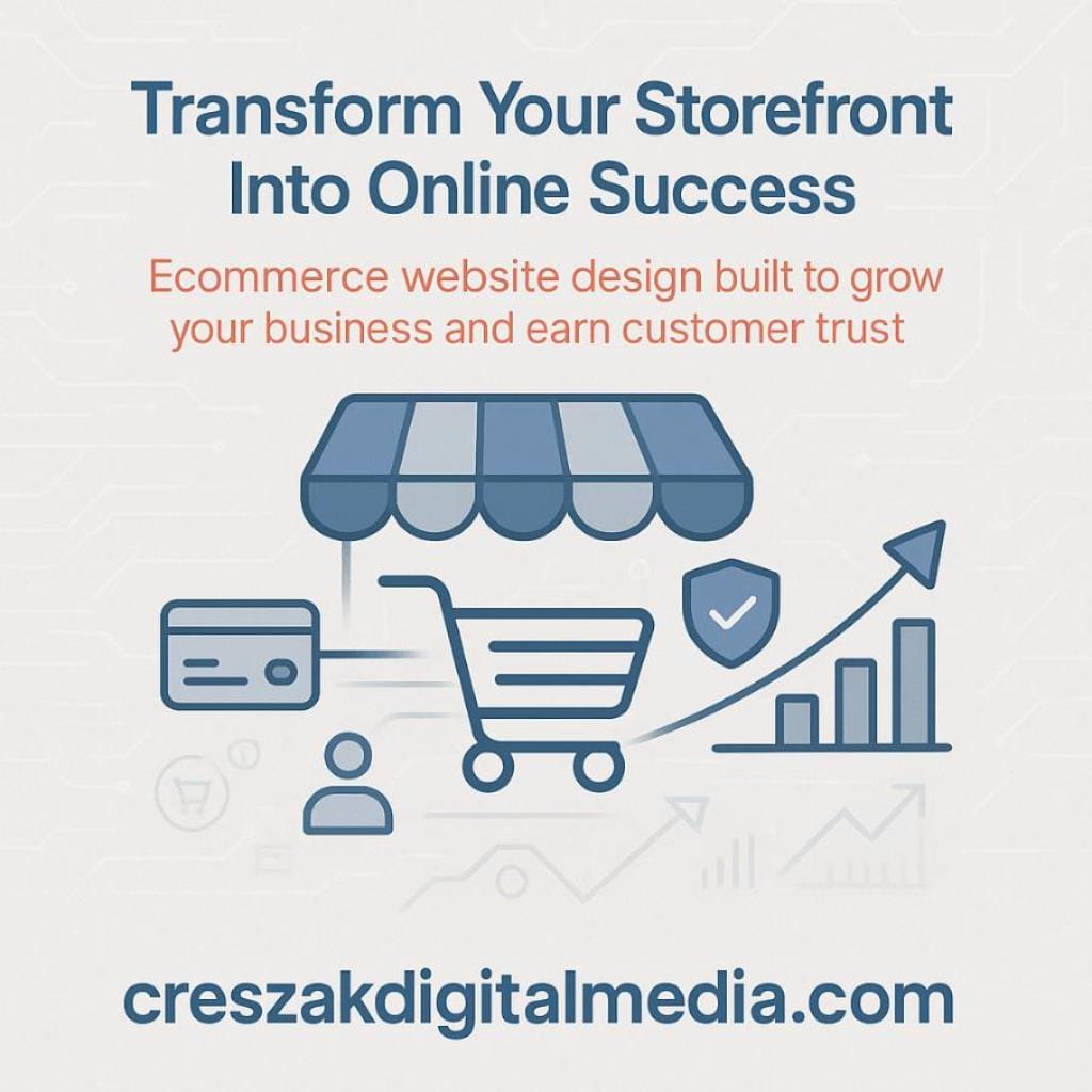 ecommerce web design services that drive online growth CresZak Digital Media Ecommerce Web Design Services that drive online growth.