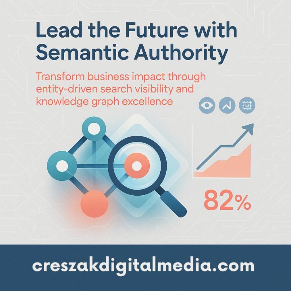 How entity optimization via knowledge graph alignment strengthens SEO Services for Small Businesses by CresZak Digital Media.