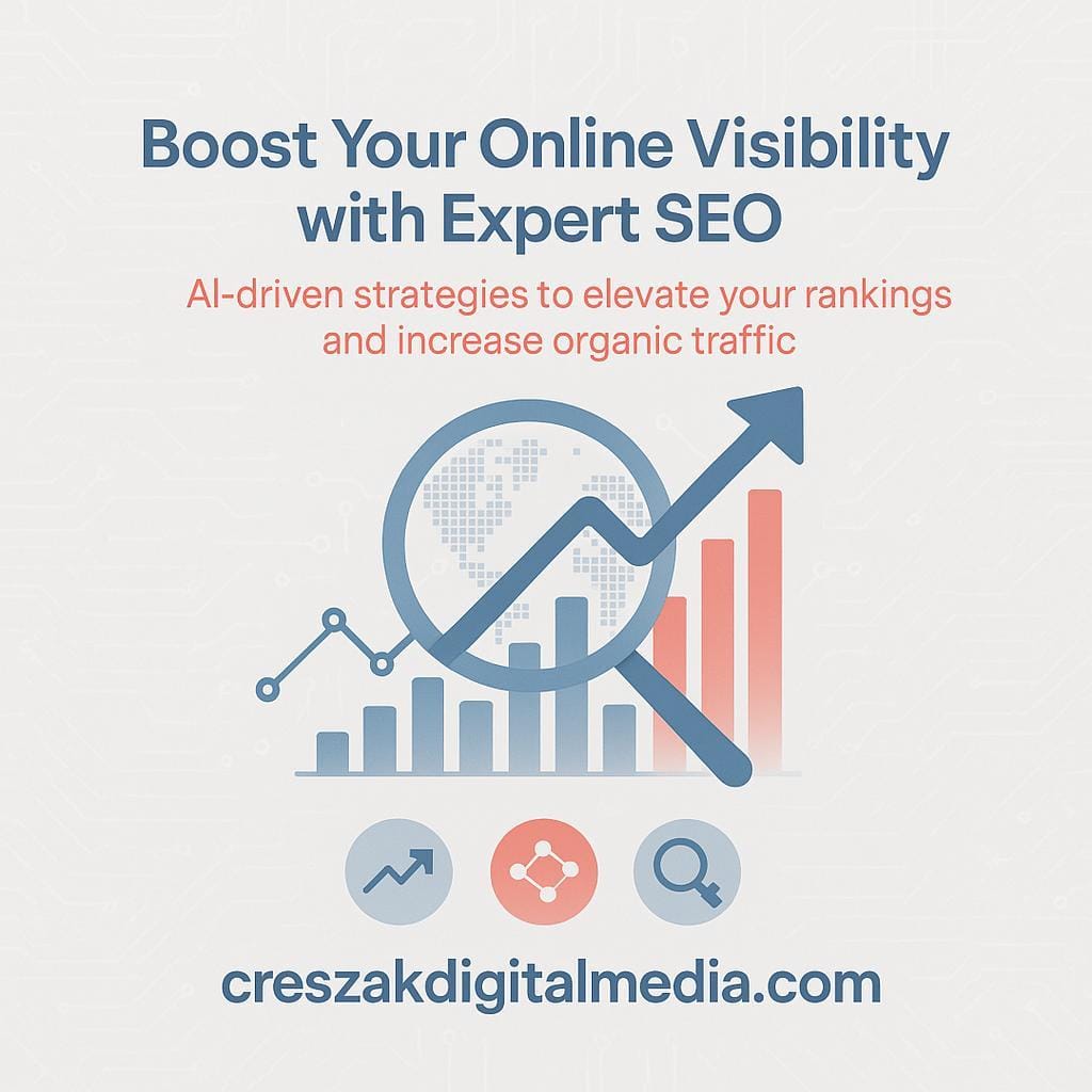 expert website seo services to boost your online presence Expert Website SEO Services by CresZak Digital Media to Boost Online Presence