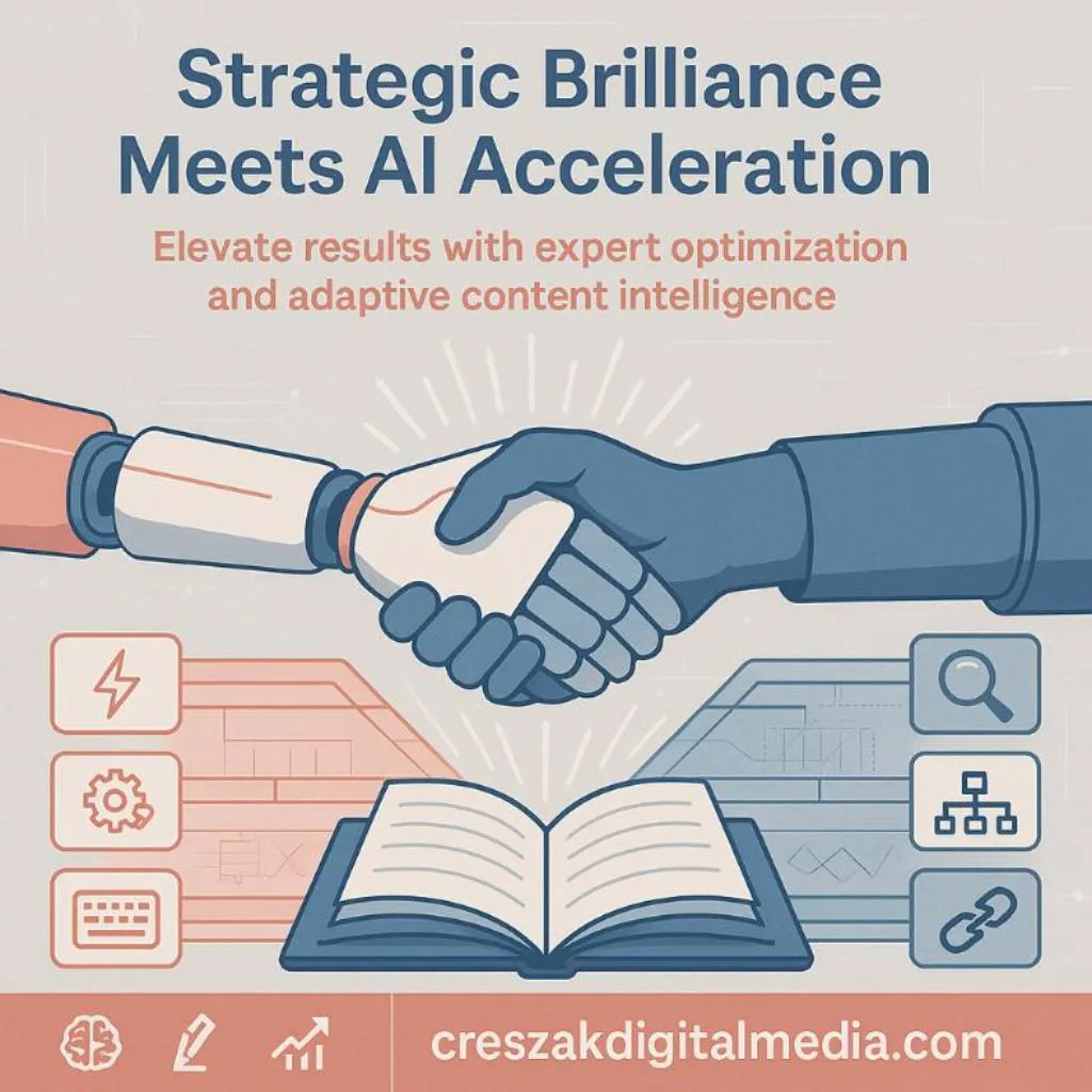 how ai content tools complement rather than replace strategic optimization CresZak Digital Media uses AI tools to complement strategic SEO Services, not replace them.