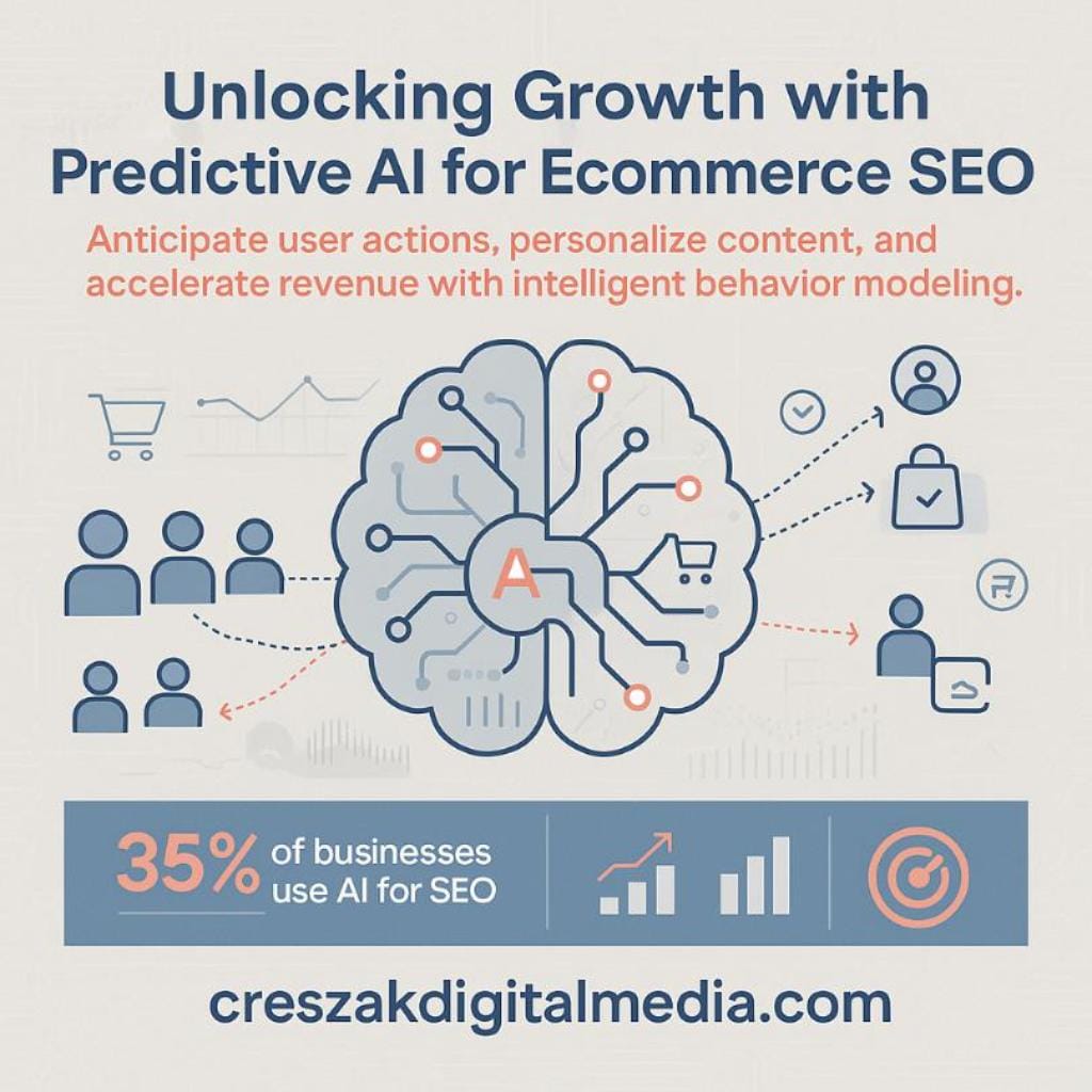 How AI Predicts User Behavior with Ecommerce SEO Services by CresZak Digital Media"