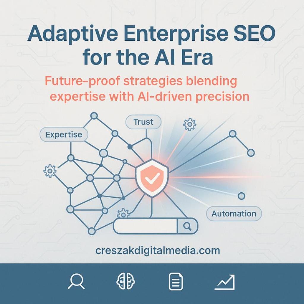 How adapting enterprise SEO services to AI content signals and search guidelines strengthens SEO Services for Small Businesses by CresZak Digital Media.