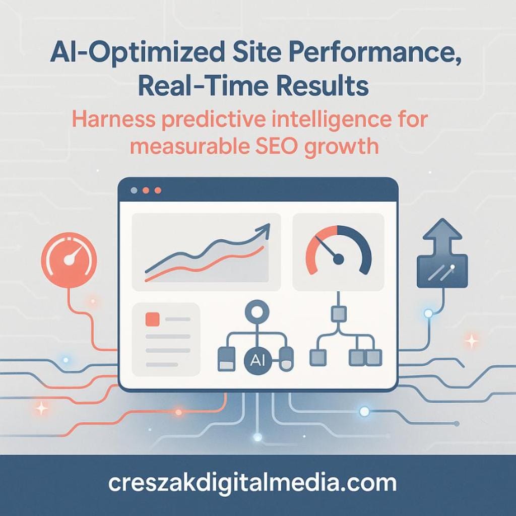 Real-Time AI Optimization of Ecommerce Site Structure with CresZak Digital Media Ecommerce SEO Services