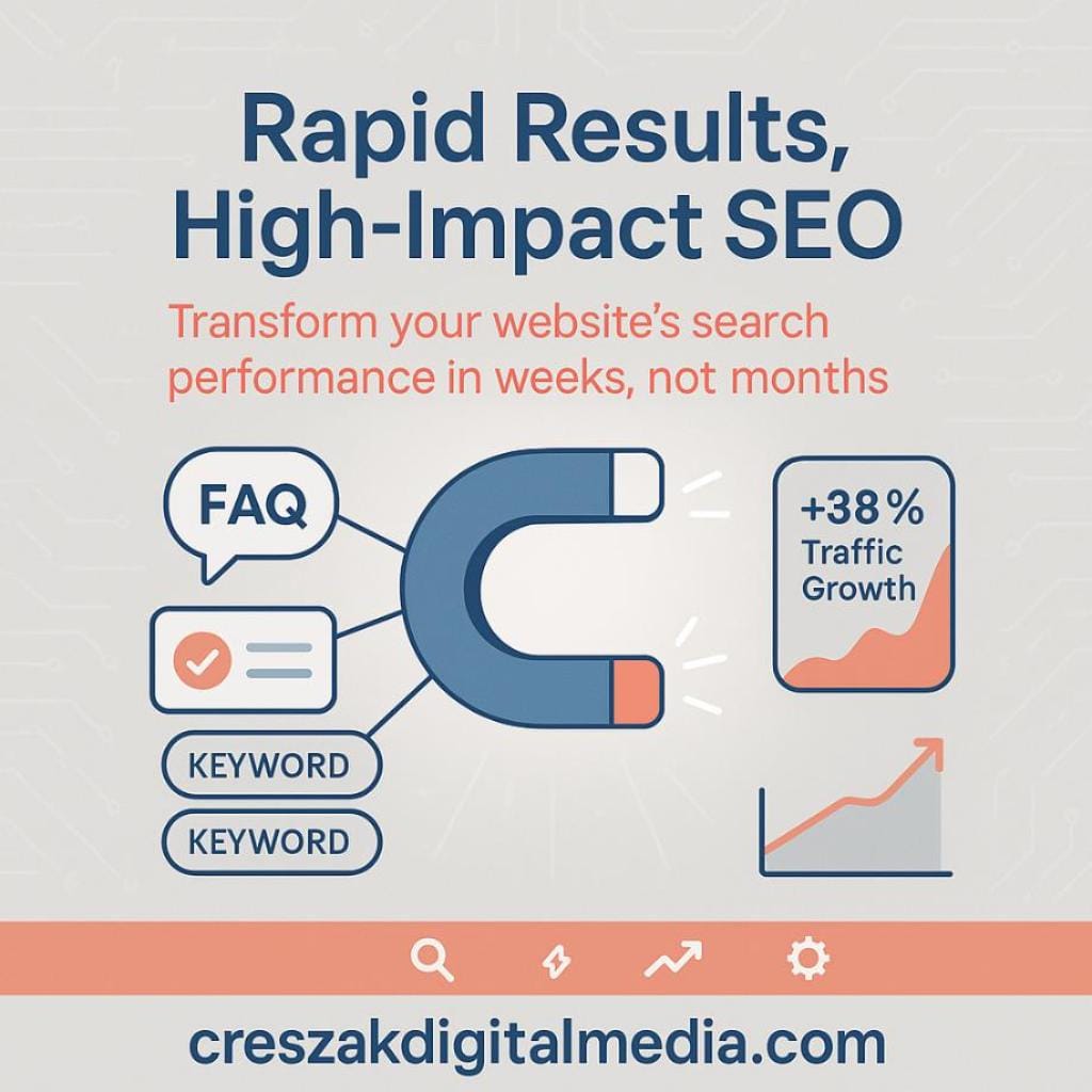 implementing rapid optimization techniques for immediate impact Rapid Optimization Strategies Using Website SEO Services by CresZak Digital Media