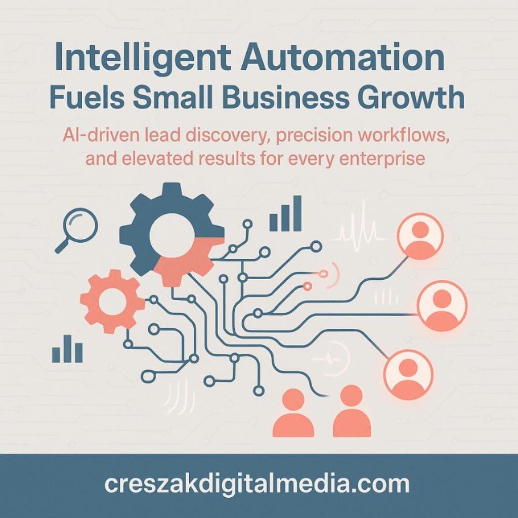 Intelligent marketing automation platforms revolutionizing lead discovery and Lead Gen SEO Services – CresZak Digital Media.