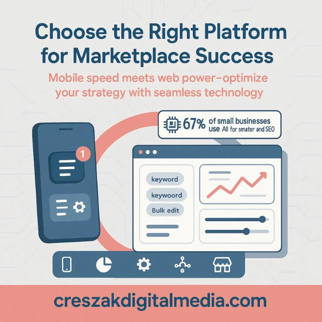 Comparing Mobile and Browser Platforms Using CresZak Digital Media Etsy SEO Services