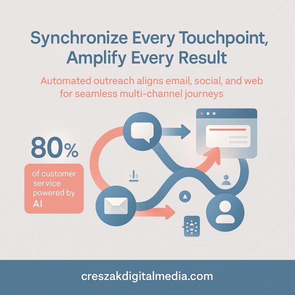 Multi-channel orchestration platforms synchronizing outreach for improved Lead Gen SEO Services – CresZak Digital Media.
