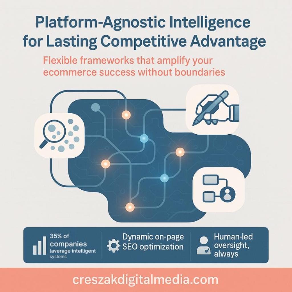 Platform-Agnostic Intelligent SEO Frameworks by CresZak Digital Media for Ecommerce SEO Services