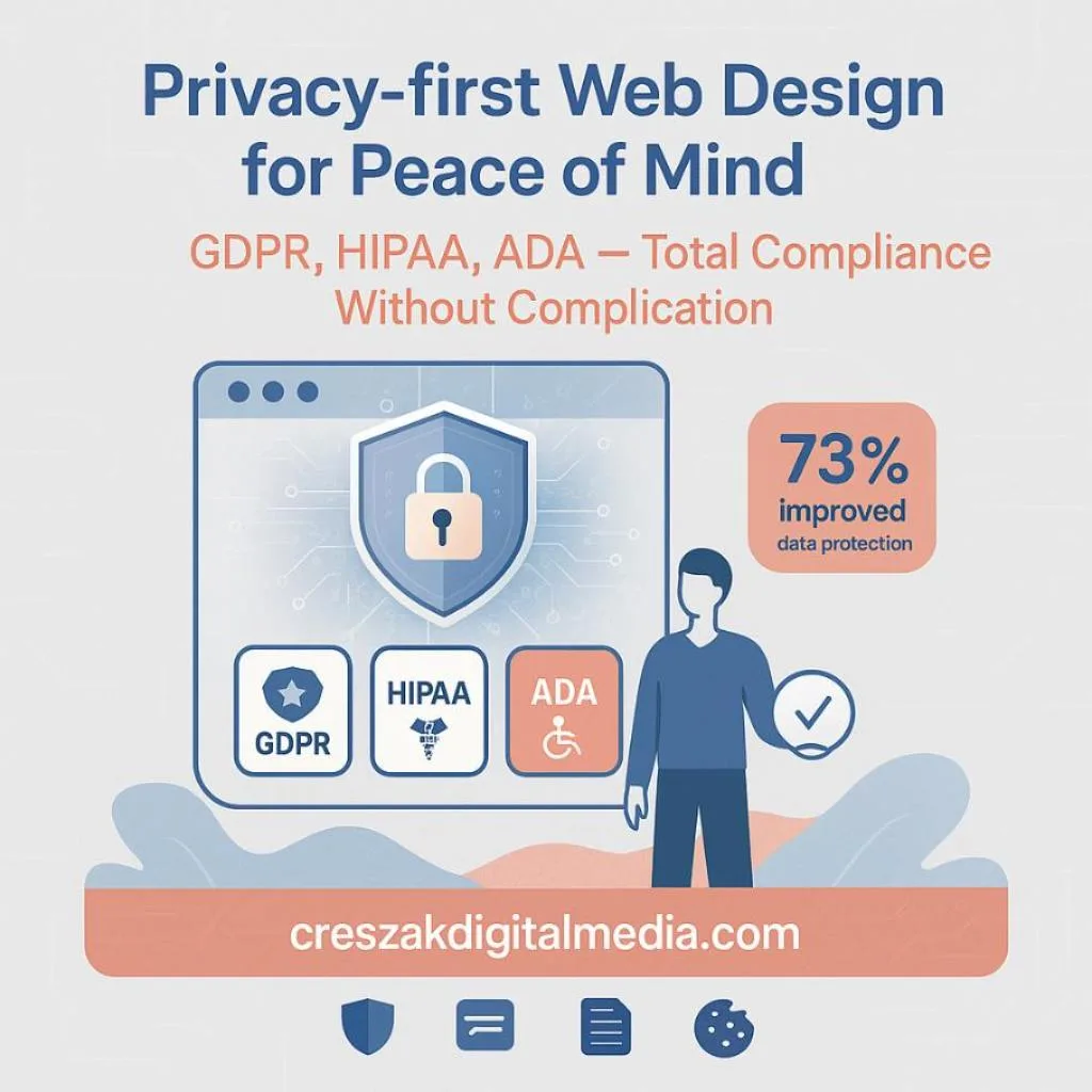 CresZak Digital Media Web Design Services built with strong privacy and security standards.