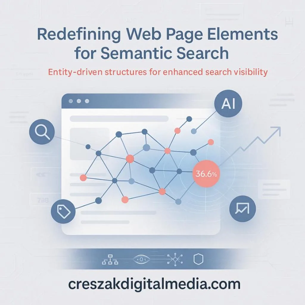 redefining web page elements for semantic search engines How redefining web page elements for semantic search boosts SEO Services for Small Businesses by CresZak Digital Media.