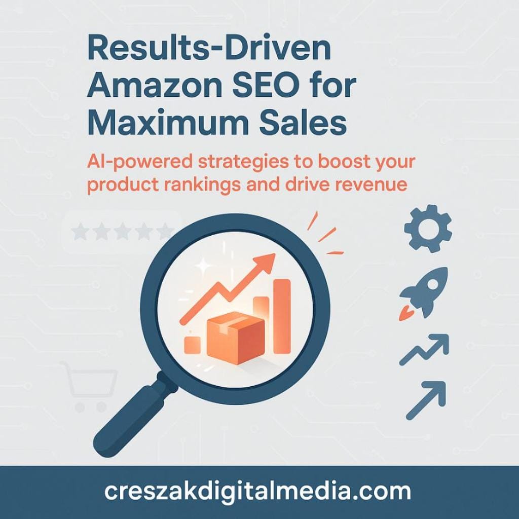 results-driven amazon seo services to maximize sales now Results-Driven Amazon SEO Services to Maximize Sales by CresZak Digital Media
