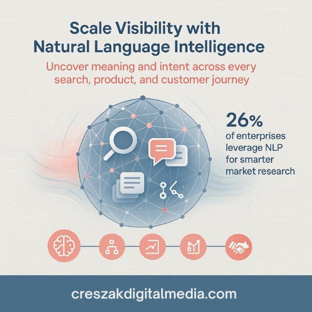 Scaling Semantic Visibility with NLP via CresZak Digital Media Enterprise SEO Services
