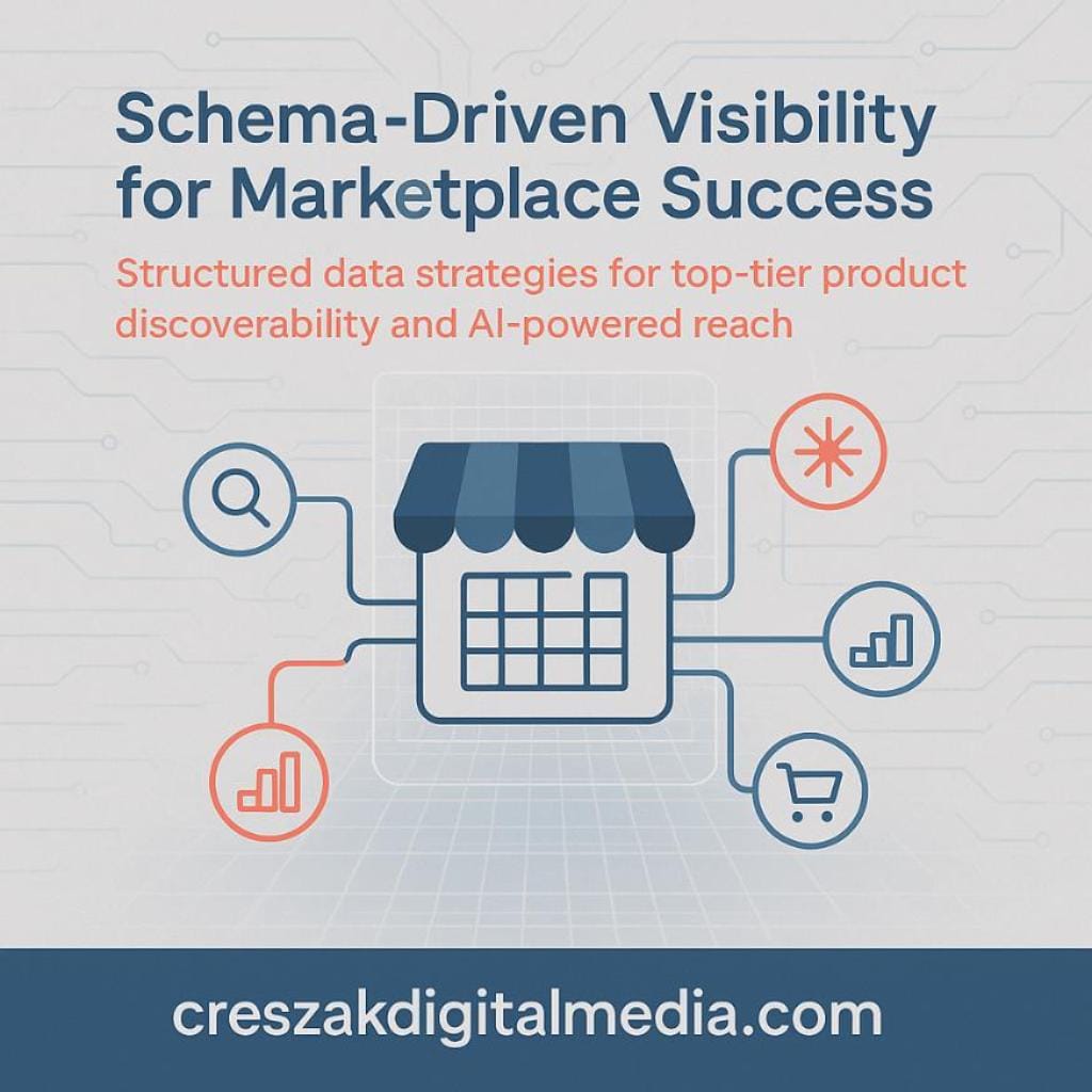 Schema Markup Integration Enhancing Discoverability via CresZak Digital Media eBay SEO Services
