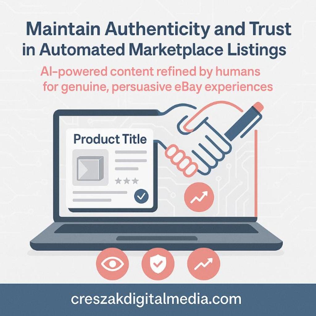 Refining Automated Descriptions for Authenticity with CresZak Digital Media eBay SEO Services