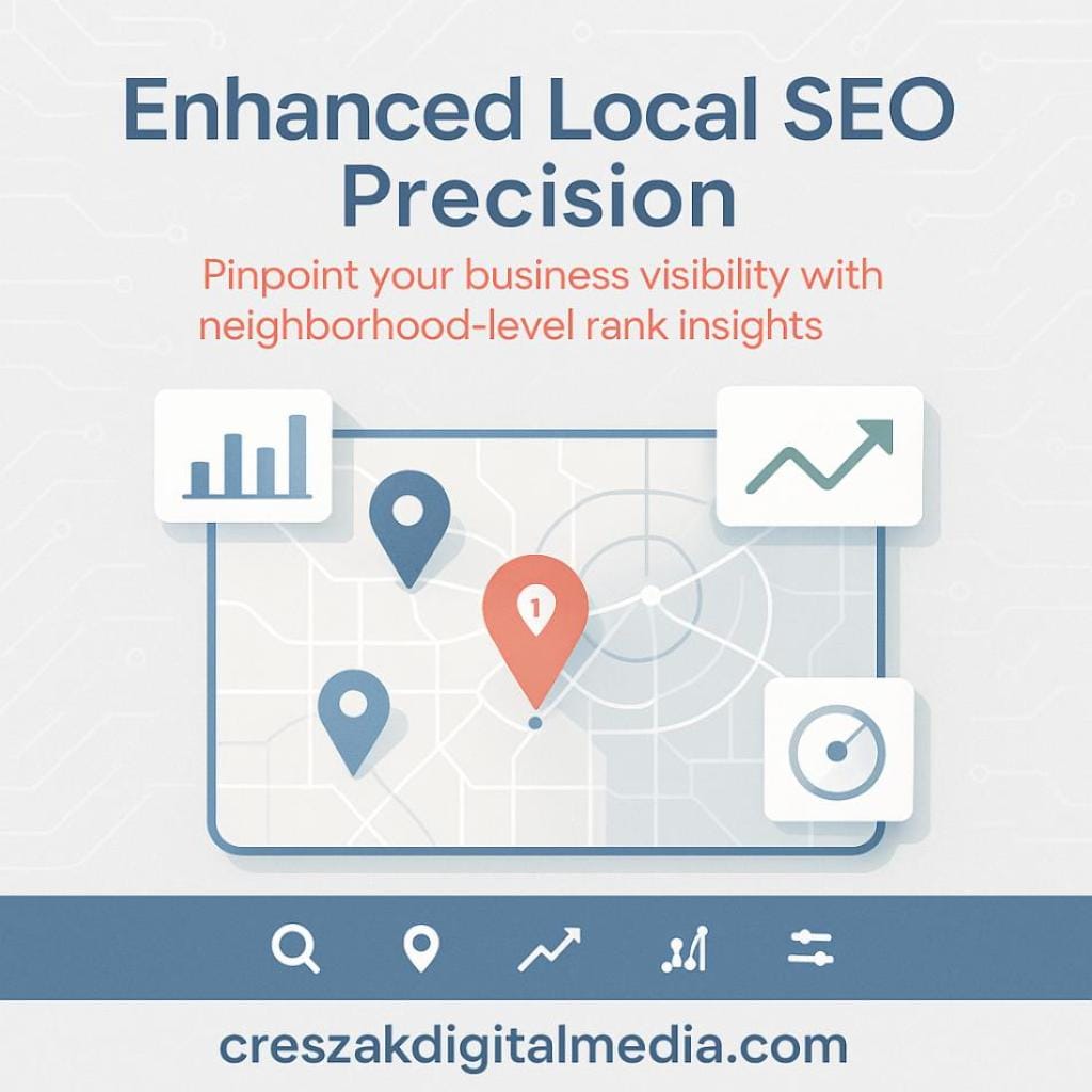 Implementing localized SEO rank tracker solutions to enhance Local SEO Services – CresZak Digital Media.