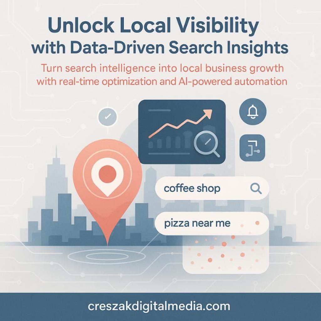 Using Google Search Console to enhance Local SEO Services and local search performance – CresZak Digital Media.