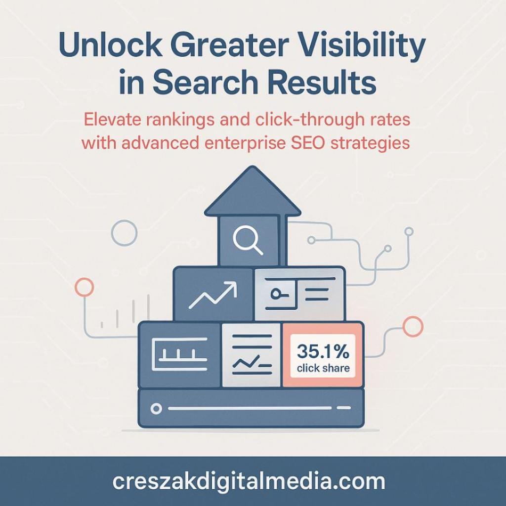 Traditional Search Performance Insights via CresZak Digital Media Enterprise SEO Services