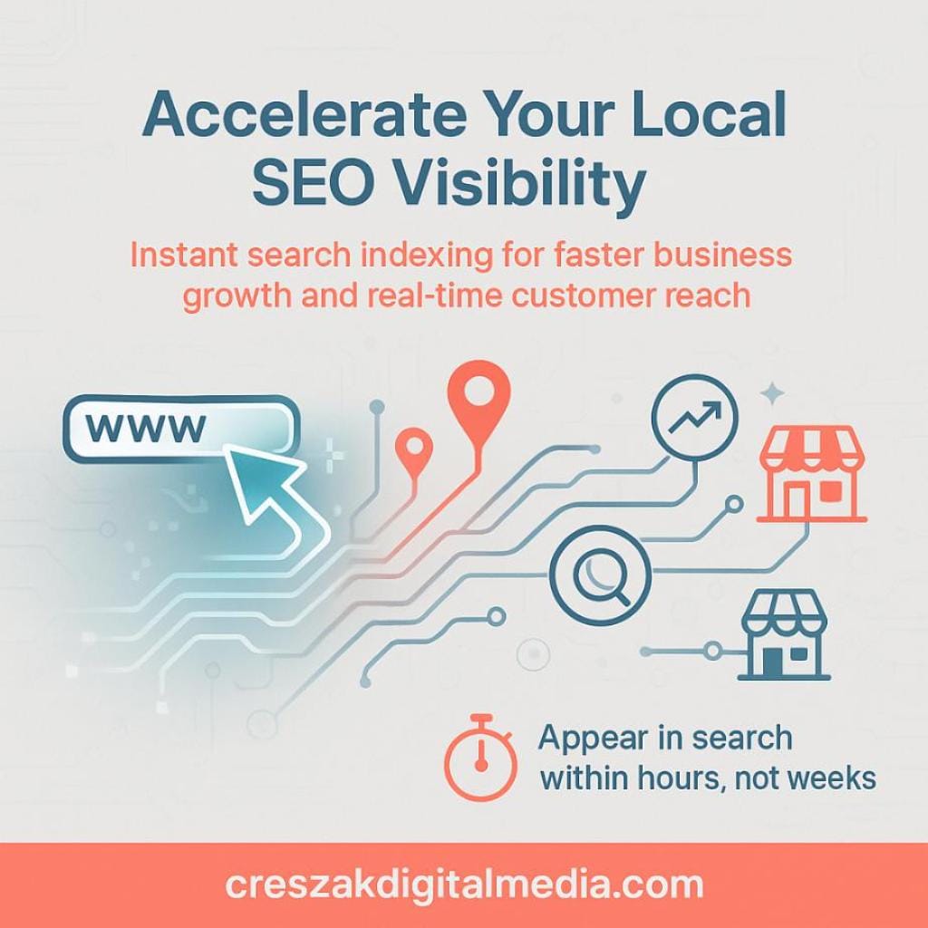 How local SEO rapid URL indexers provide strategic value to enhance Local SEO Services – CresZak Digital Media.