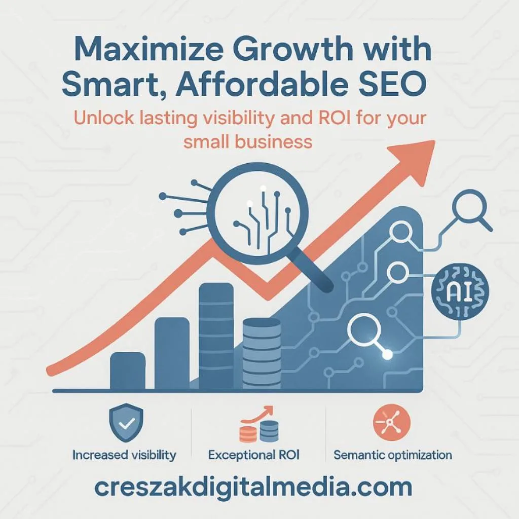 understanding the lasting value of budget-conscious seo services CresZak Digital Media provides long-term value with budget-conscious SEO Services.