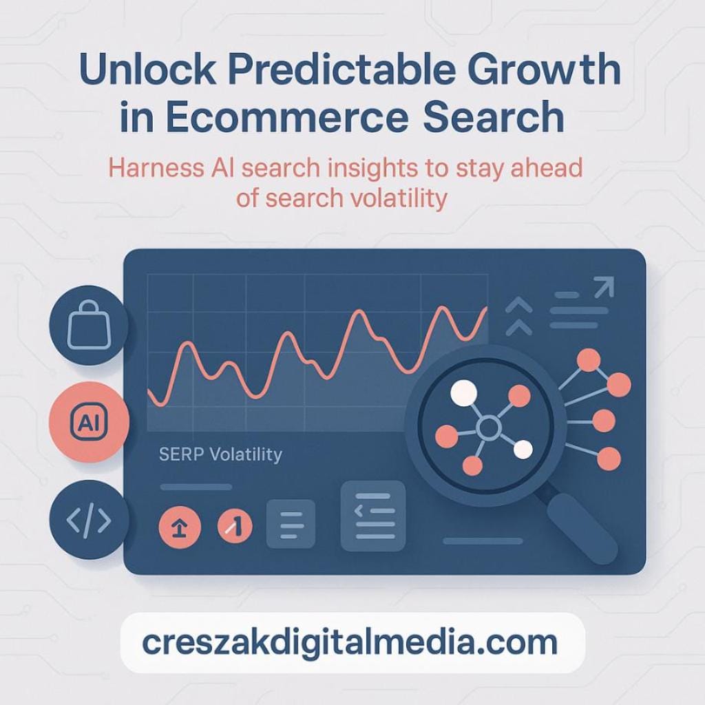 AI Search Insights Affecting Ranking Volatility with Ecommerce SEO Services by CresZak Digital Media