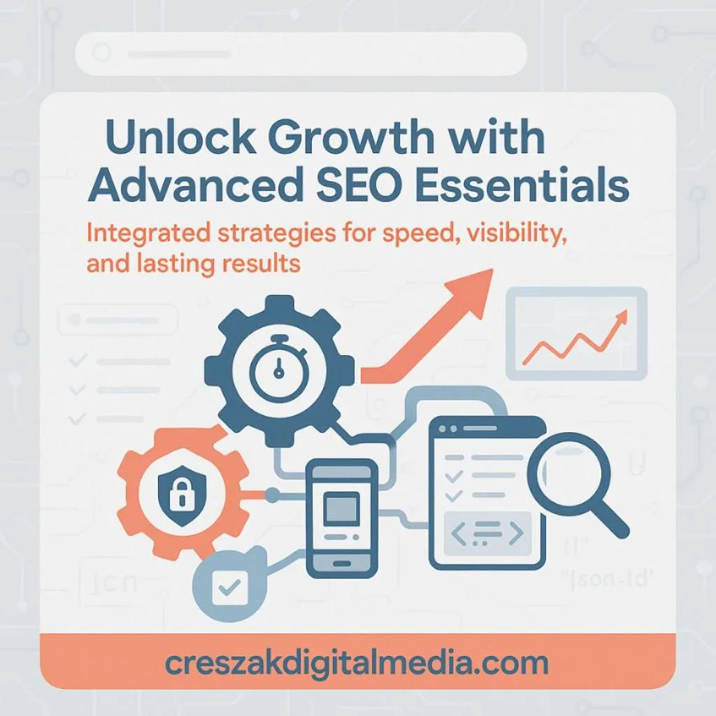 essential components that make modern optimization strategies work for growing businesses CresZak Digital Media highlights essential components of modern SEO Services for growth.