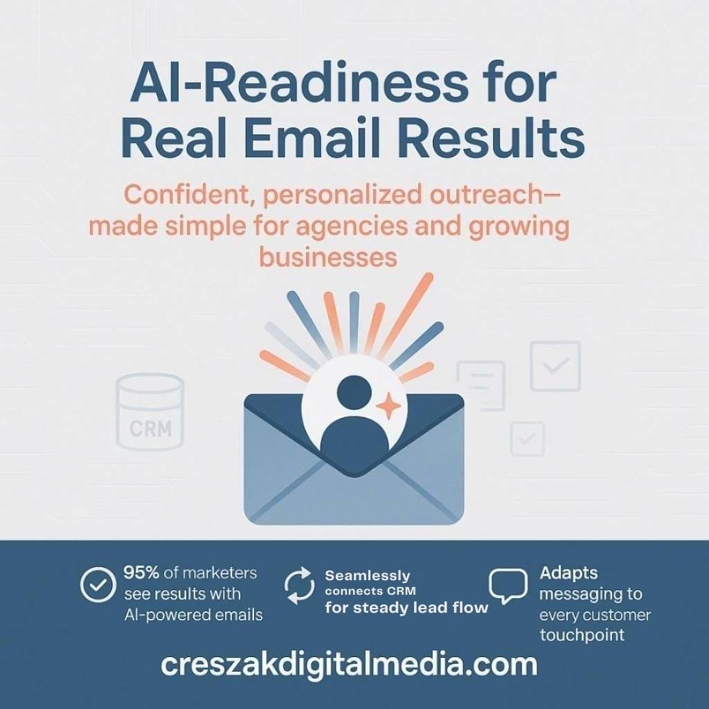 how can small businesses know if their ai agent is ready to support email marketing for agencies and generate real lead AI-supported Email Marketing Services for small business lead generation by CresZak Digital Media.