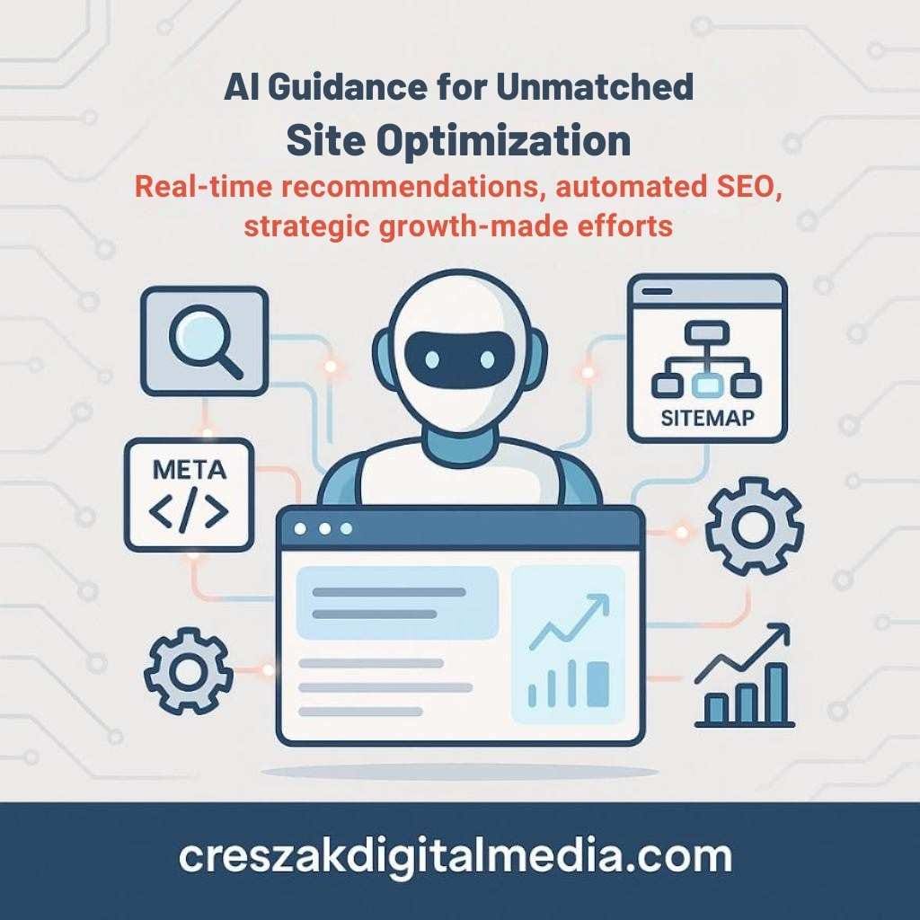 is there an ai assistant that walks you through optimizing your site, or are you still using the best website builder for seo to follow proven strategist CresZak Digital Media Website SEO Services and AI Guidance for Site Optimization Strategies