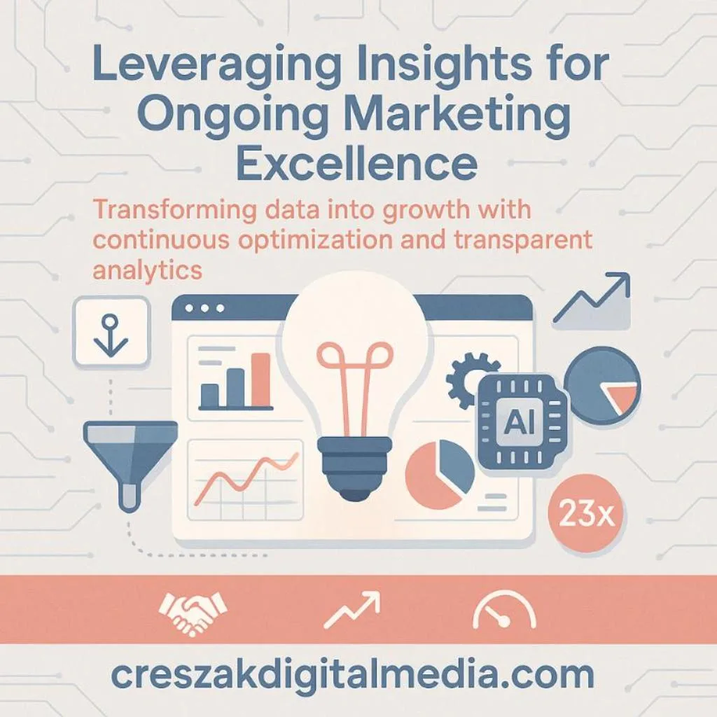 CresZak Digital Media uses post-campaign insights to improve Digital Marketing Services performance.