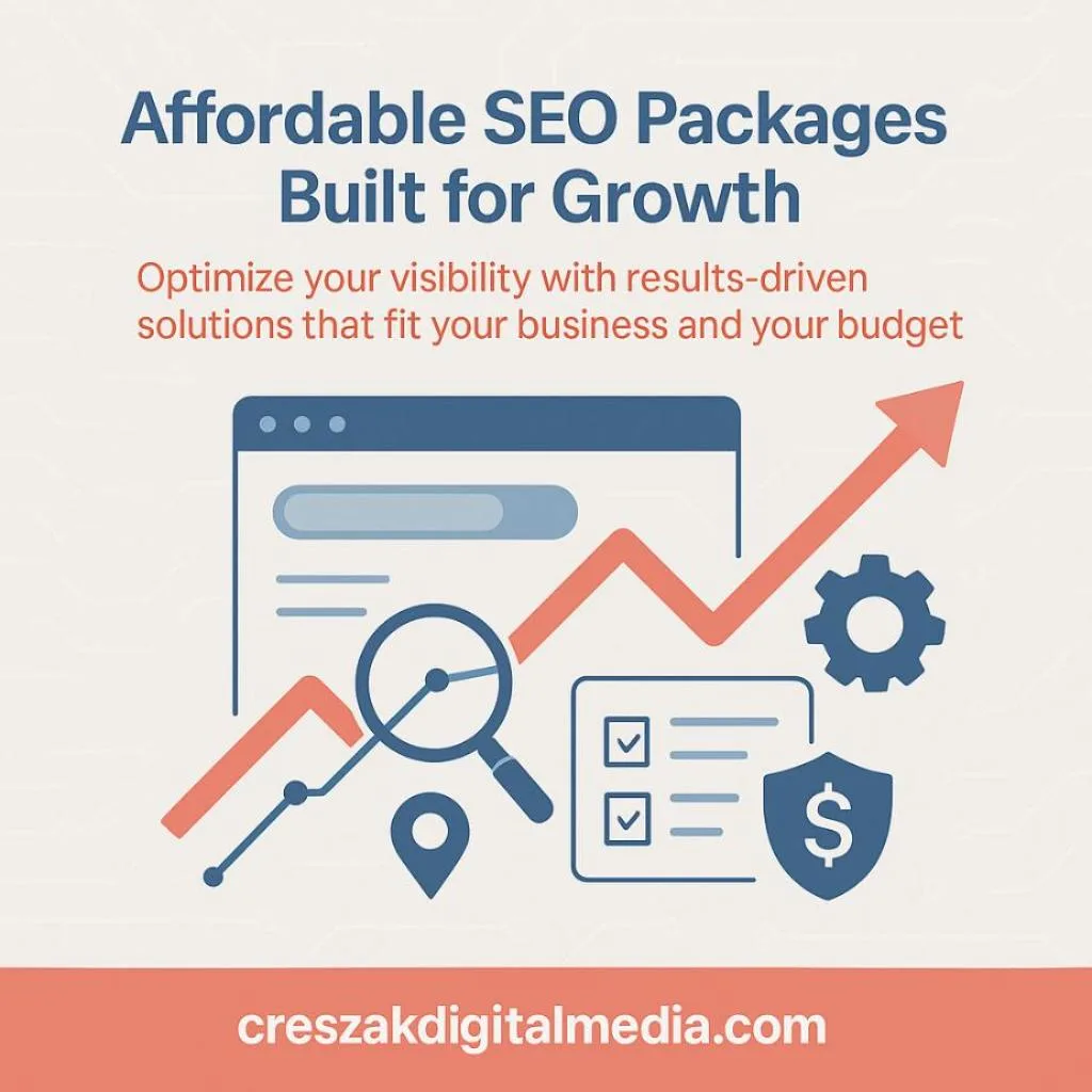 understanding affordable seo packages that fit your budget CresZak Digital Media provides affordable SEO Services tailored to small business needs.