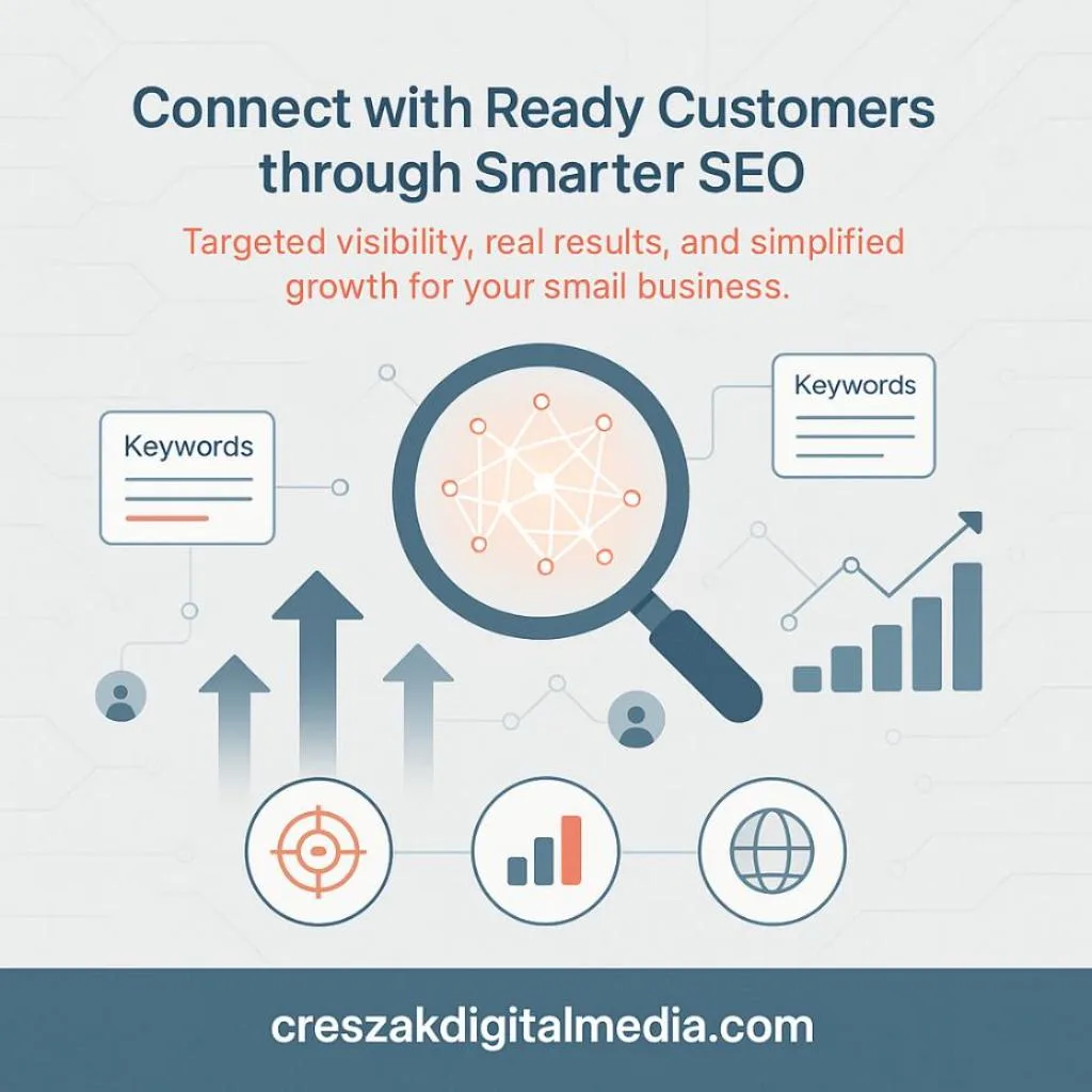 understanding how search engine optimization connects your business with ready customers CresZak Digital Media explains how SEO Services connect businesses with ready customers.