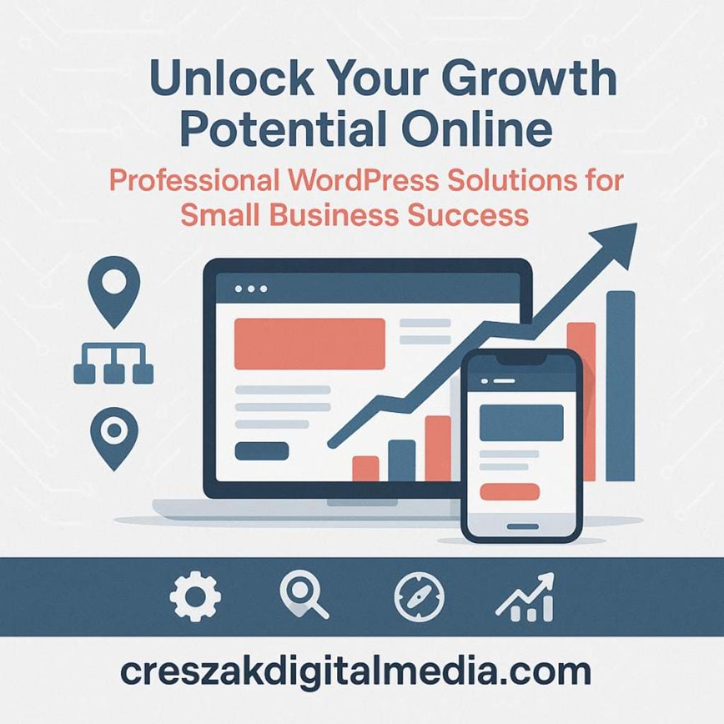 CresZak Digital Media unlocking digital growth as a trusted WordPress Web Design Company