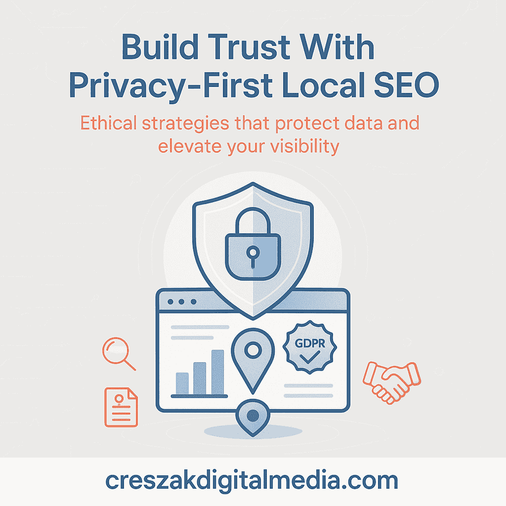 CresZak Digital Media building trust with ethical, privacy-focused Local Seo Services practices