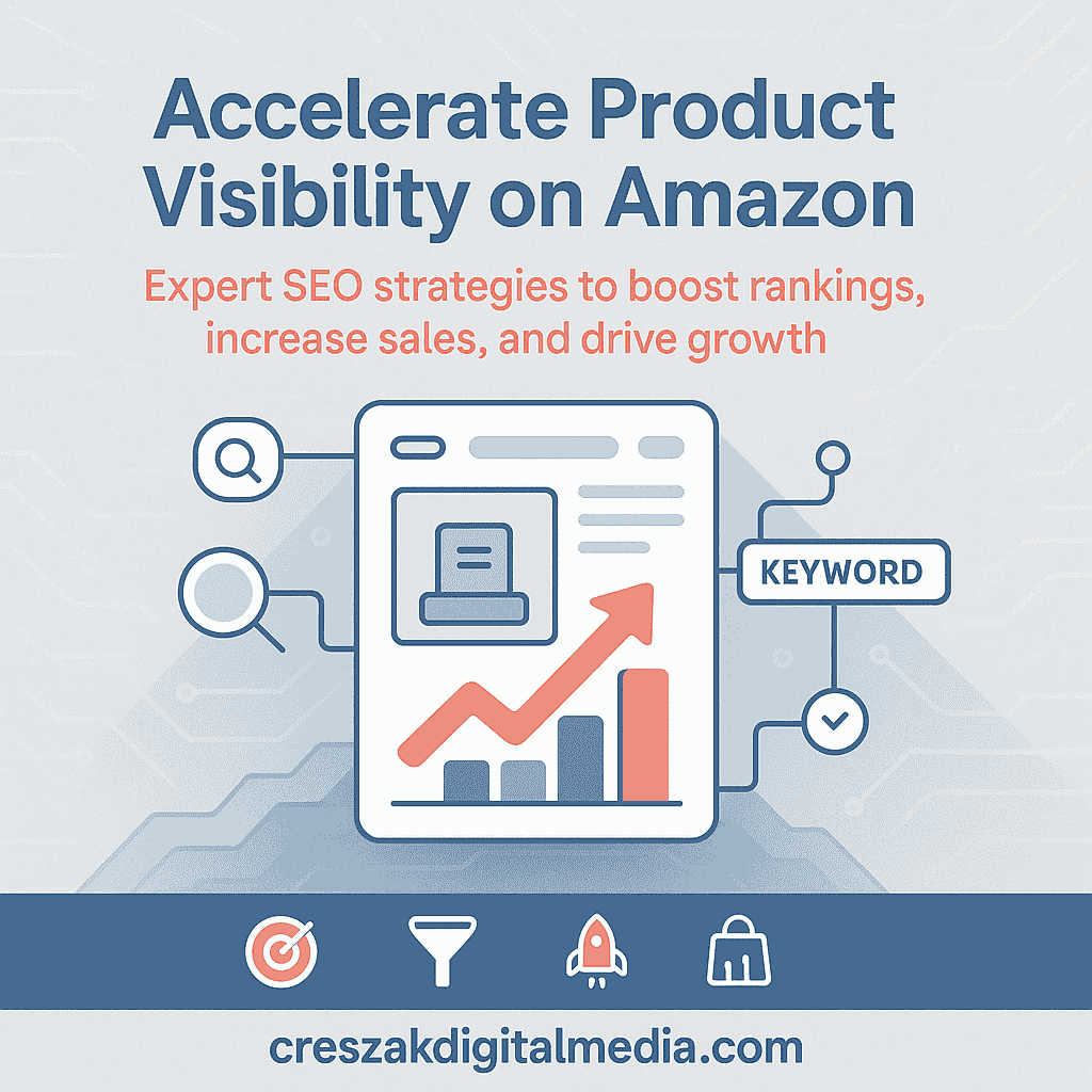 understanding amazon seo solutions for growing online businesses CresZak Digital Media explaining Amazon SEO Services for growing online businesses
