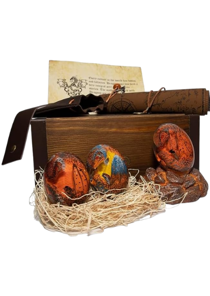 Dragon Egg collectible with authentic vintage aesthetic by ShNixus Softech from Spichy Deals with antique fantasy design